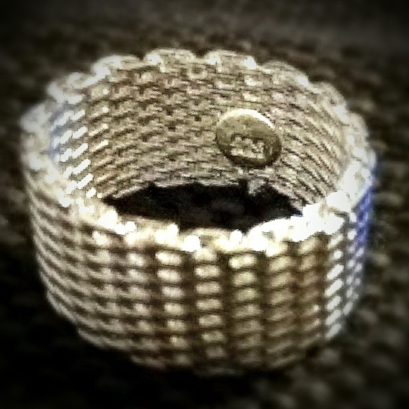 .925 Linx Mesh Ring - Picture 2 of 7